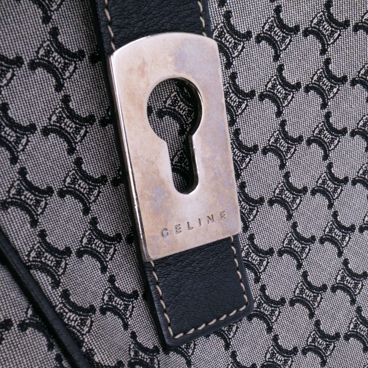 Celine Macadam Toile Sac bandoulière Gris – GABY PARIS Authentique