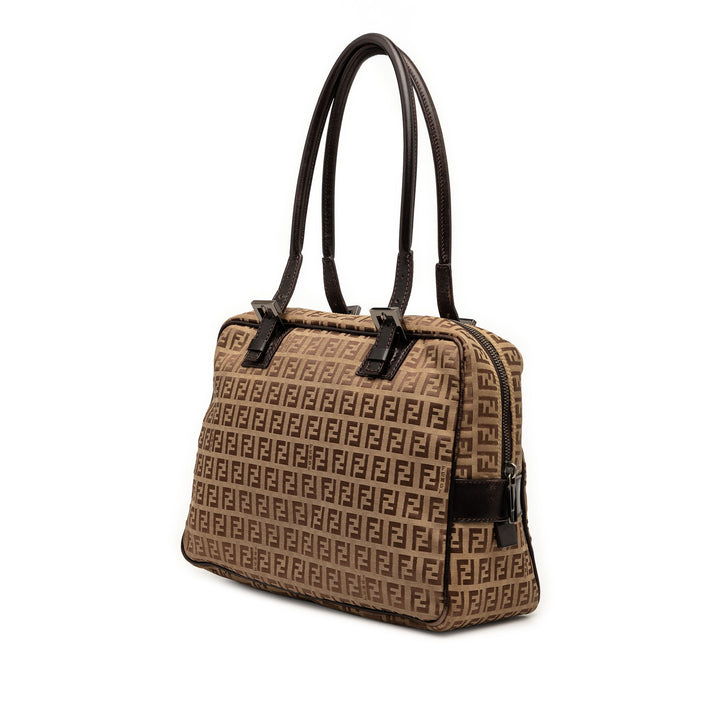Fendi Zucchino Toile Sac bandoulière