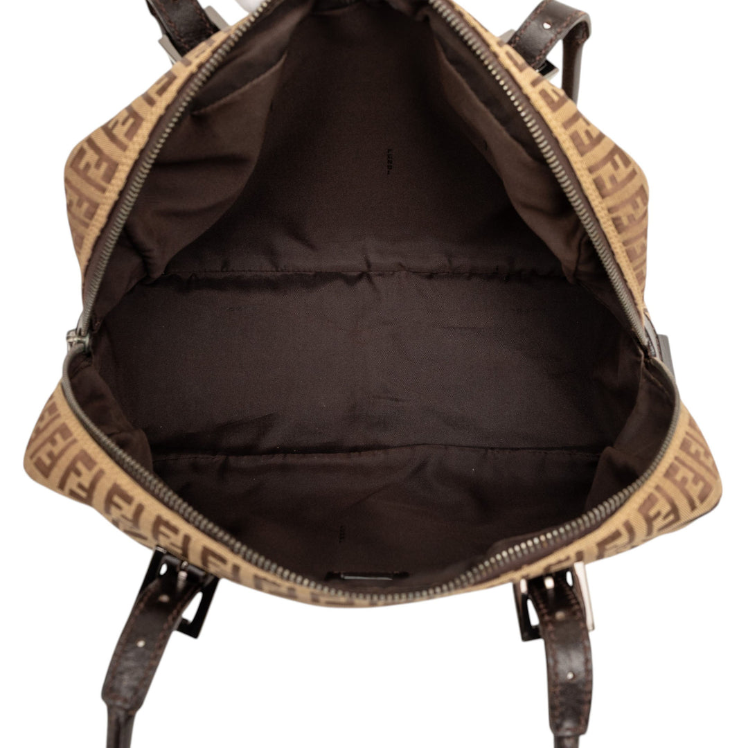 Fendi Zucchino Toile Sac bandoulière