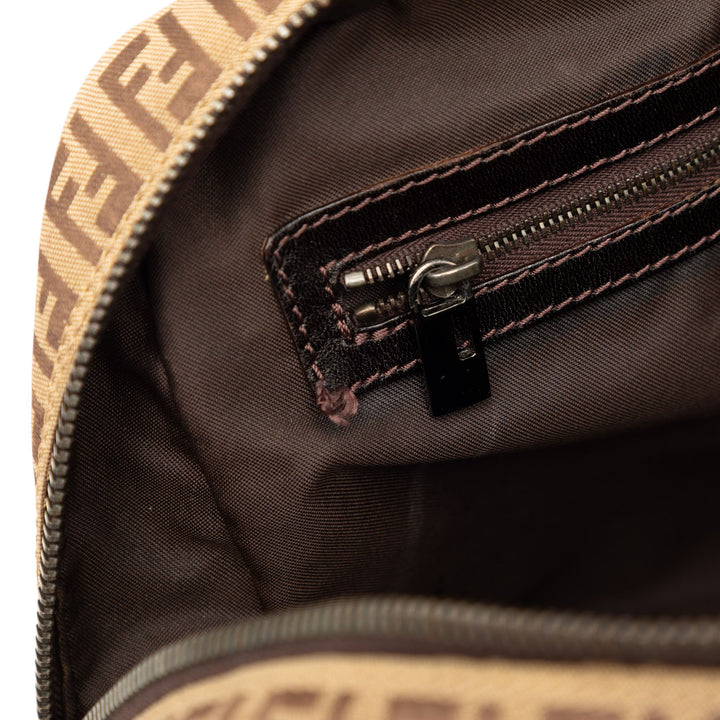 Fendi Zucchino Toile Sac bandoulière