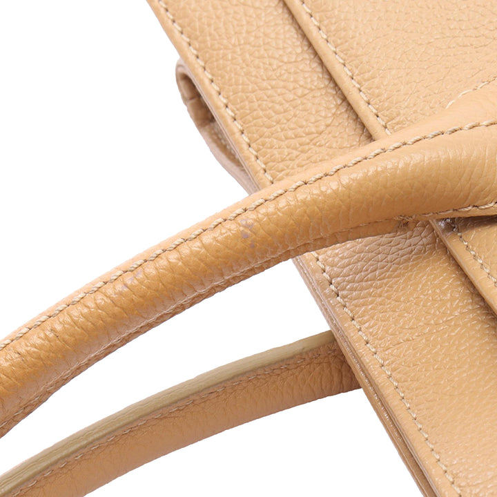 Chanel Executive Cerf Cabas Moyen Beige – vue 10 – GABY PARIS