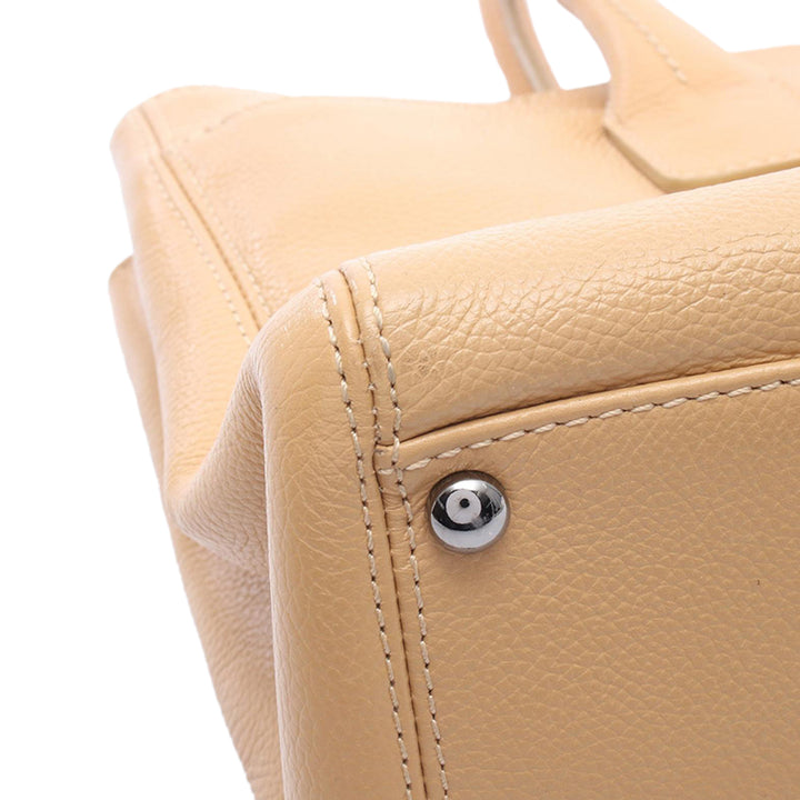 Chanel Executive Cerf Cabas Moyen Beige – vue 8 – GABY PARIS