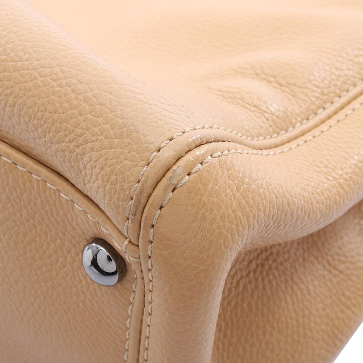 Chanel Executive Cerf Cabas Moyen Beige – vue 9 – GABY PARIS