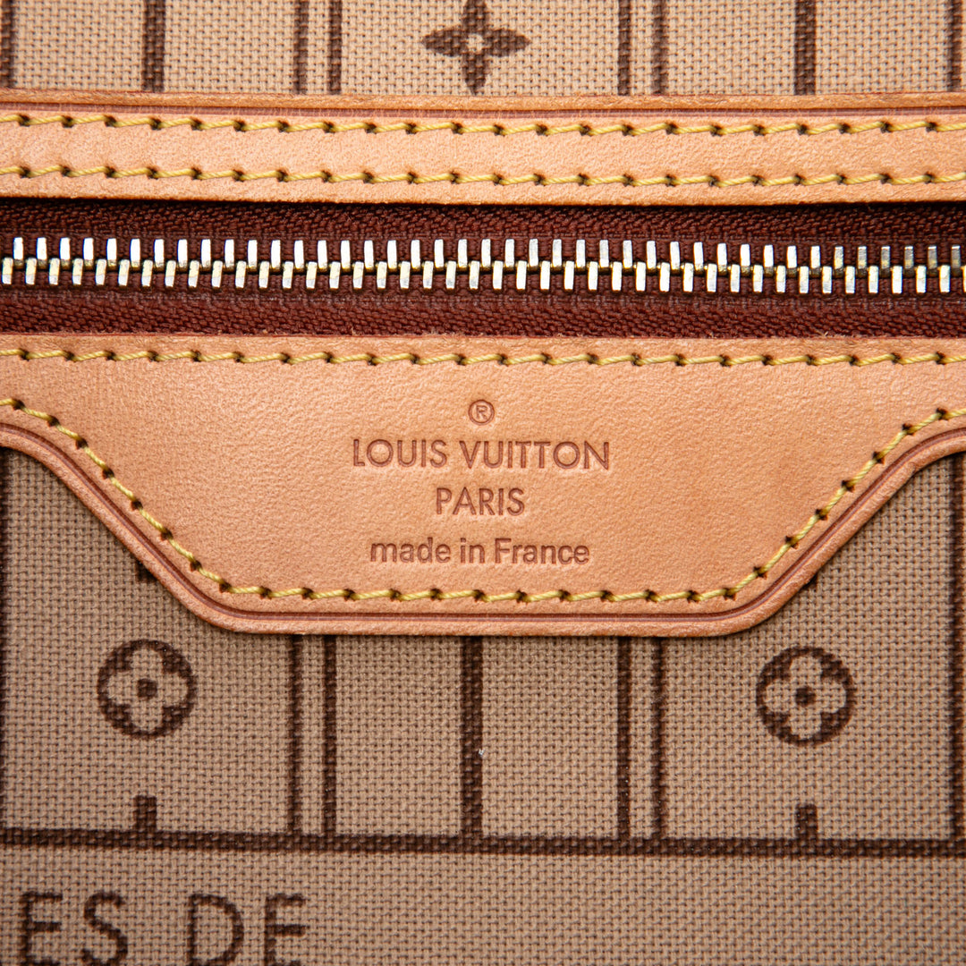 Louis Vuitton Neverfull MM Monogram Marron