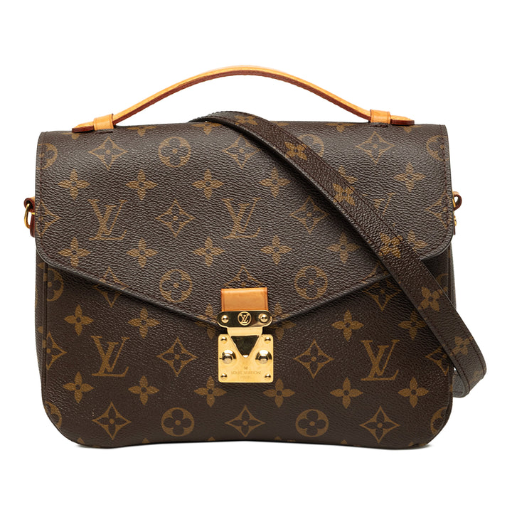 Louis Vuitton Pochette Métis Monogram Marron – vue principale – GABY PARIS