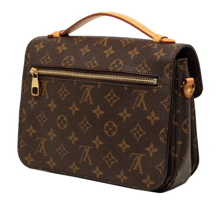 Louis Vuitton Pochette Métis Monogram Marron – vue 2 – GABY PARIS