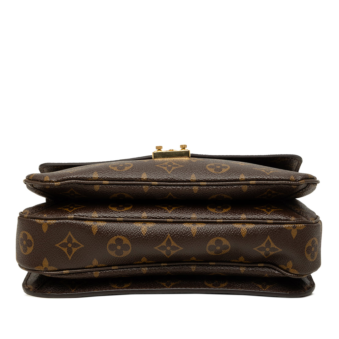 Louis Vuitton Pochette Métis Monogram Marron – vue 3 – GABY PARIS