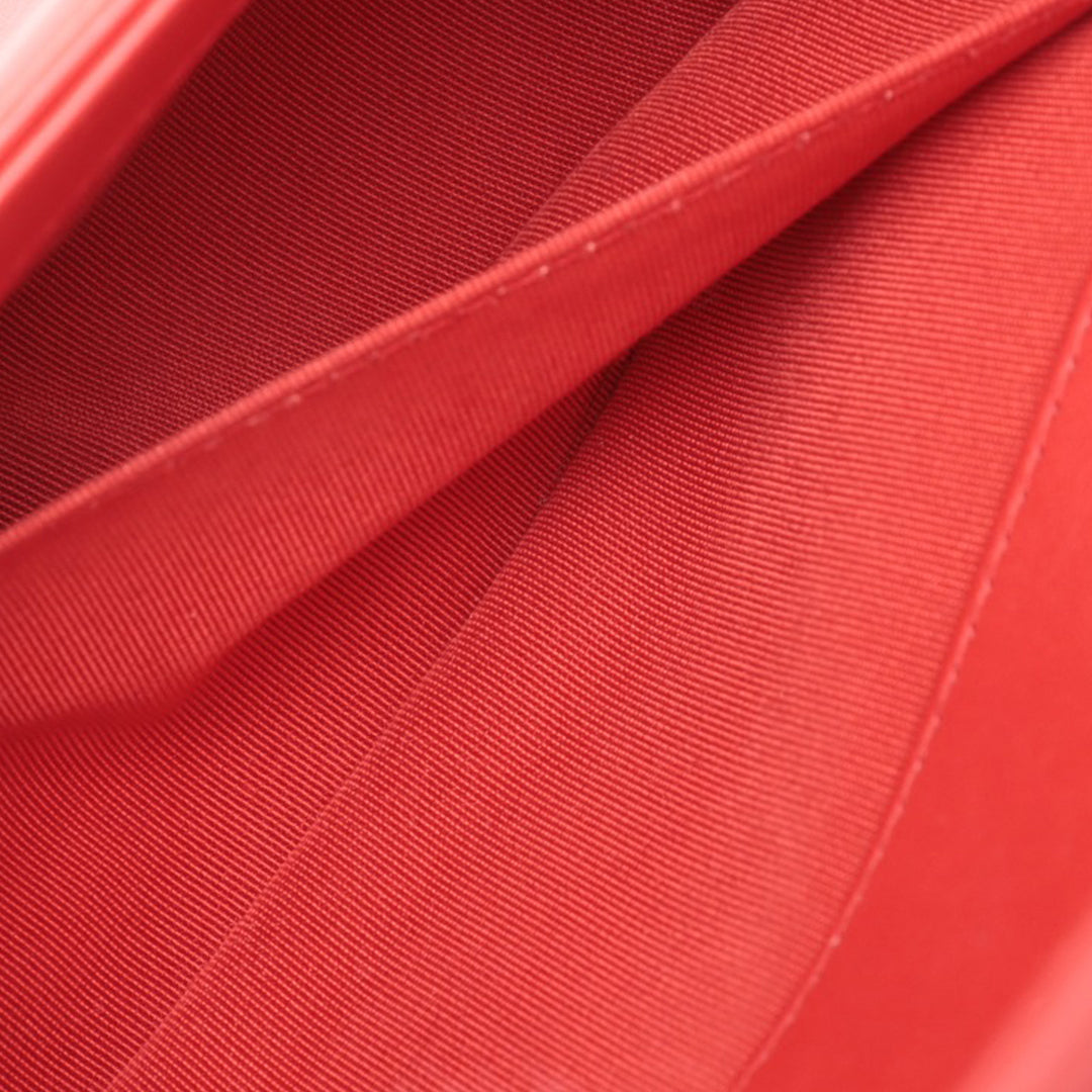 Chanel Small Straw et Cuir d’agneau Boy à rabat