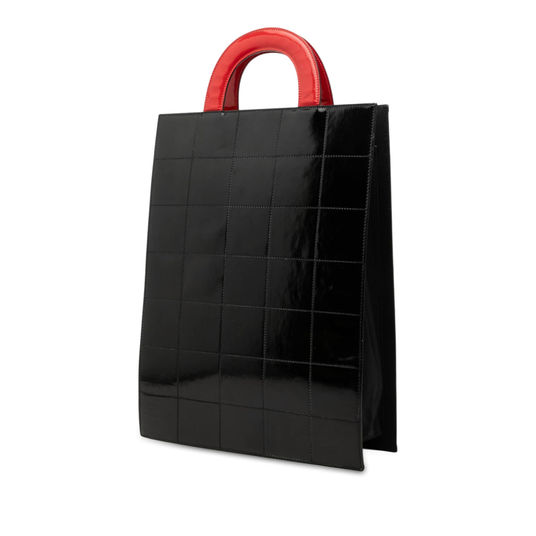 Choco Bar Coco Mademoiselle Cabas vertical Rouge