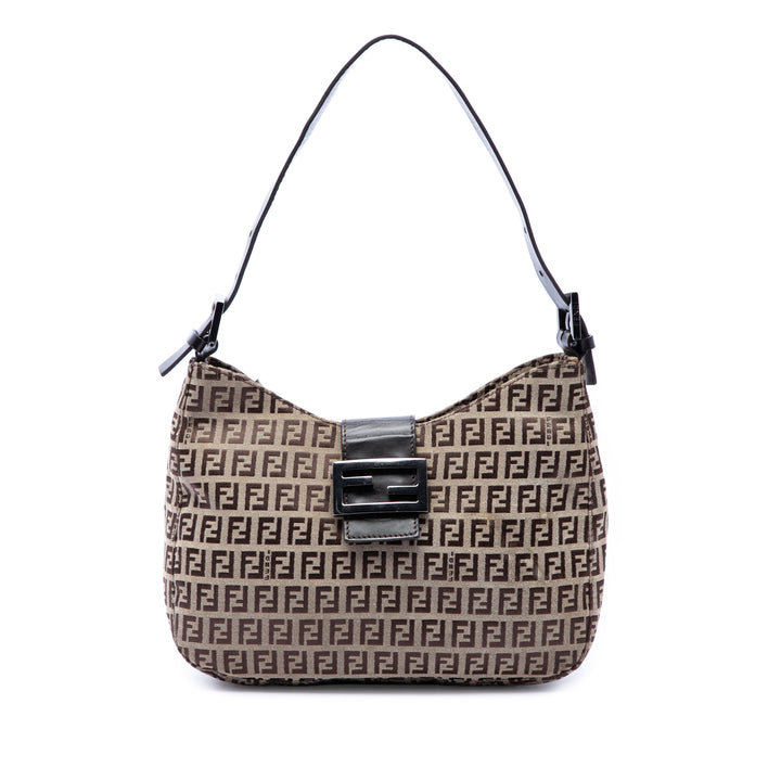 Fendi Zucchino Toile Sac bandoulière
