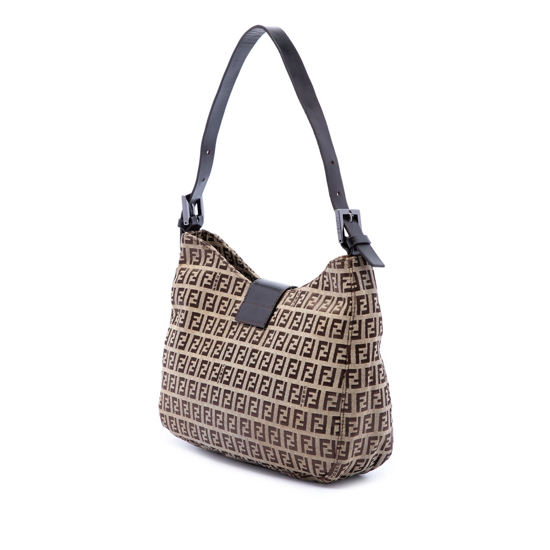 Fendi Zucchino Toile Sac bandoulière