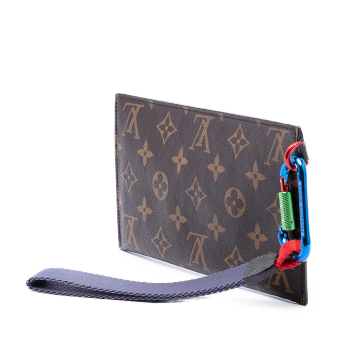 Outdoor Ruban Pochette Monogram Marron