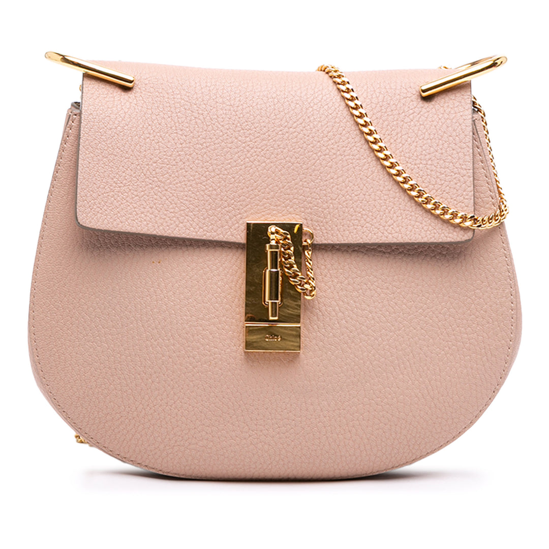 grainé Drew Sac Petit Cuir de veau grainé Rose