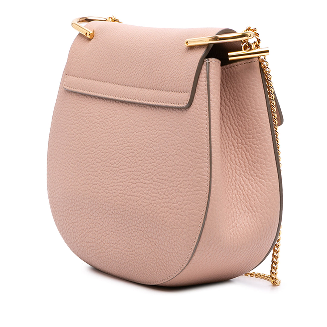 grainé Drew Sac Petit Cuir de veau grainé Rose