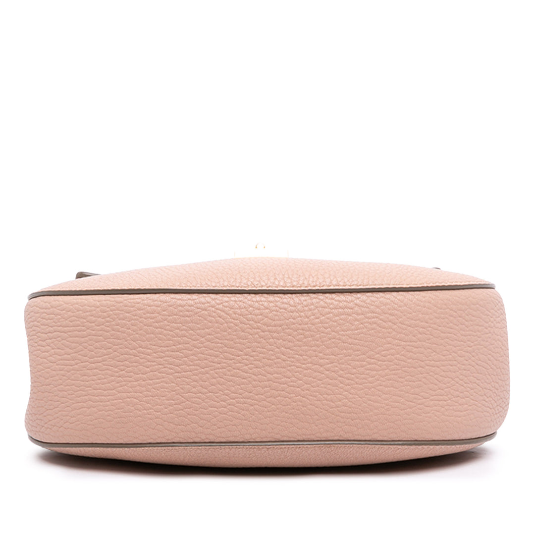 grainé Drew Sac Petit Cuir de veau grainé Rose