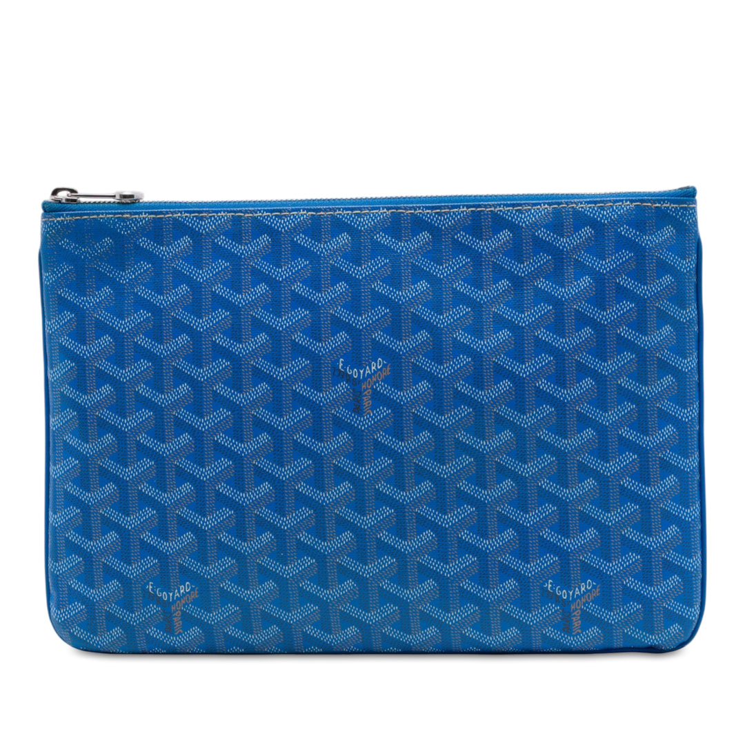 Goyard Senat MM Goyardine Bleu – vue principale – GABY PARIS