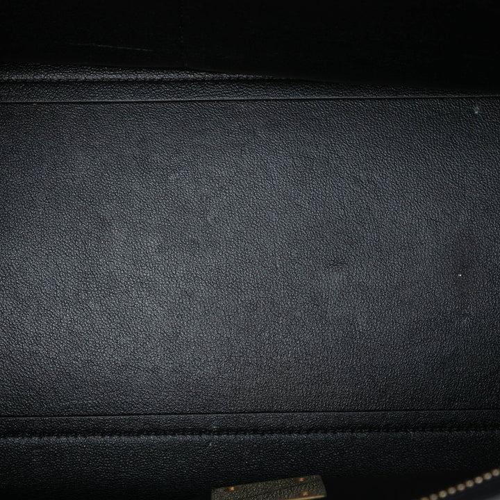 Celine Small Tricolor Cuir Trapeze Sac