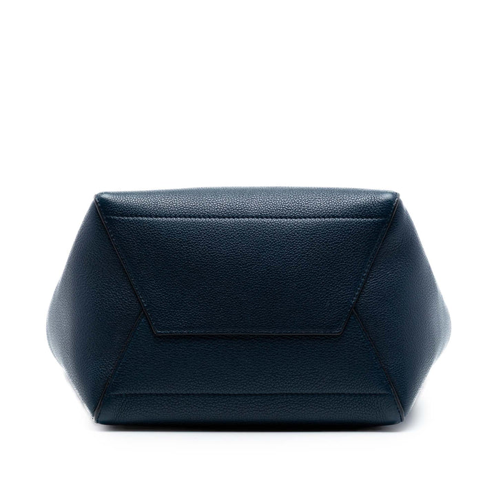 Celine Medium Soft Cuir de veau grainé Seau Sangle Bucket Sac