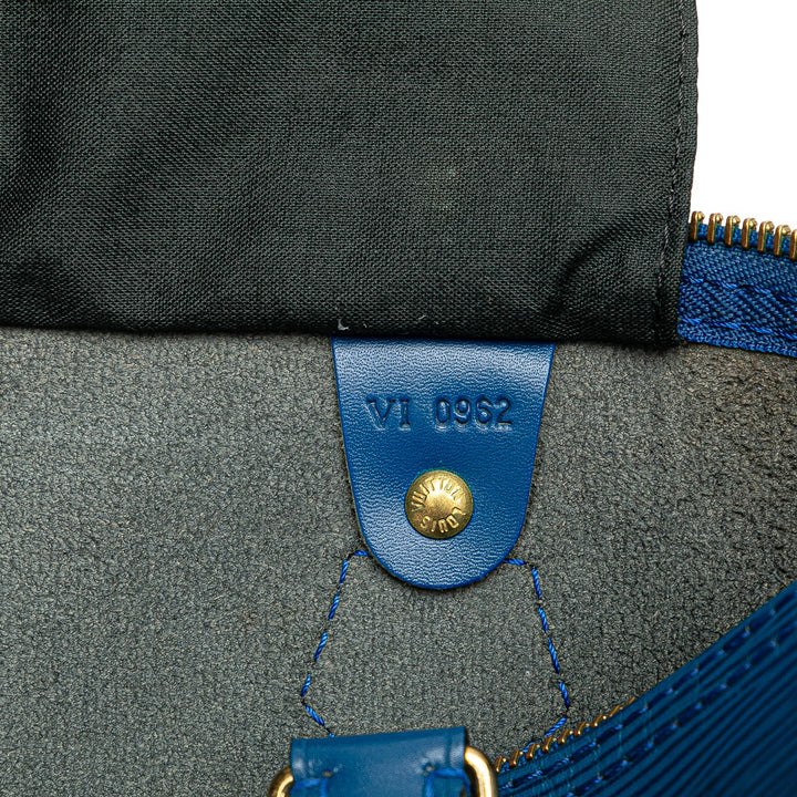 Louis Vuitton Epi Speedy 30 Bleu