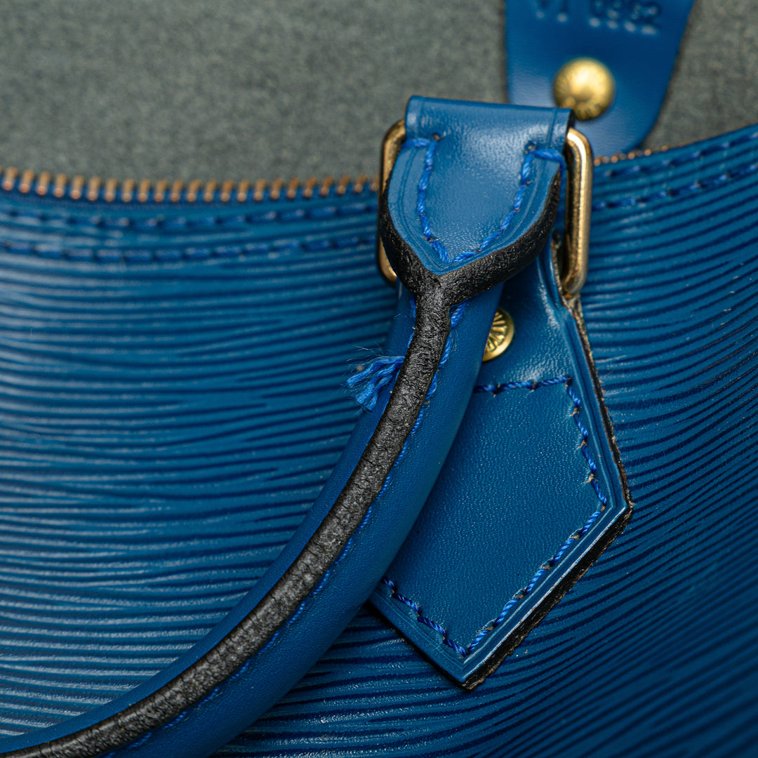 Louis Vuitton Epi Speedy 30 Bleu