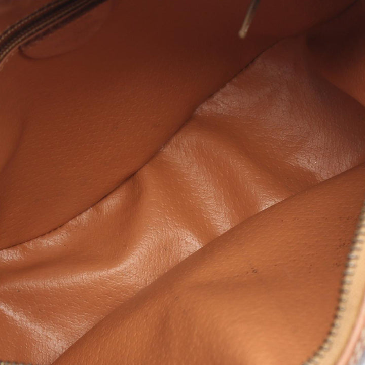 Macadam Coated Canvas Crossbody Brown - Gaby Paris