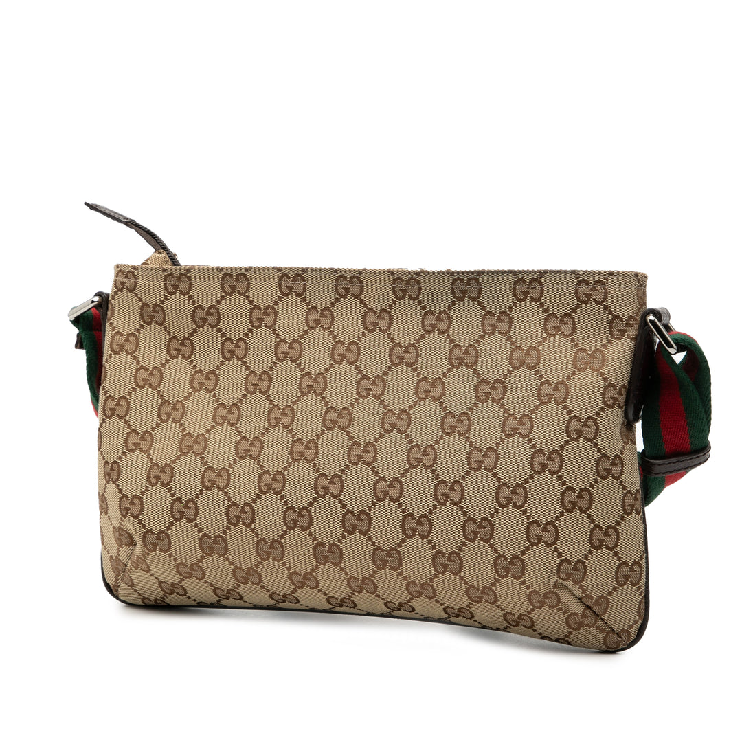 Gucci GG Toile Web Sac porté croisé