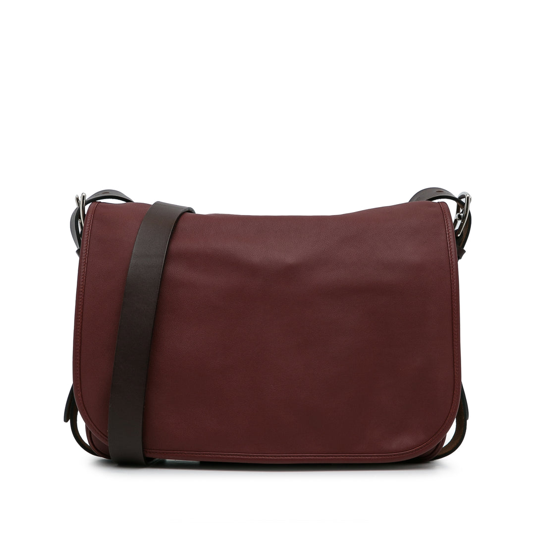 Sikkim Barda 30 Messenger Bag Red - Gaby Paris