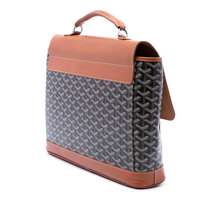 Citadin Porte-documents Goyardine Marron