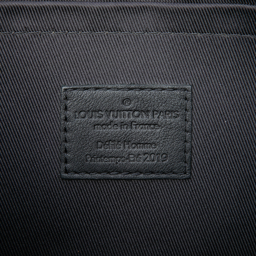 Solar Ray A4 Pochette Monogram Marron