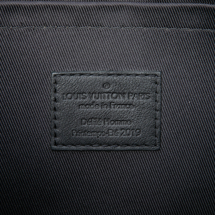 Solar Ray A4 Pochette Monogram Marron
