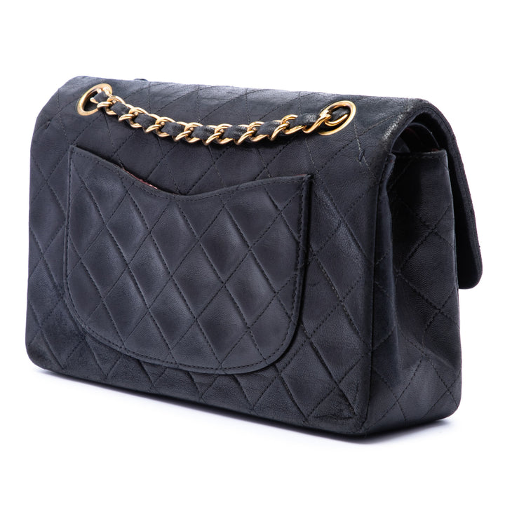 Chanel Small Classic Cuir d’agneau Double rabat