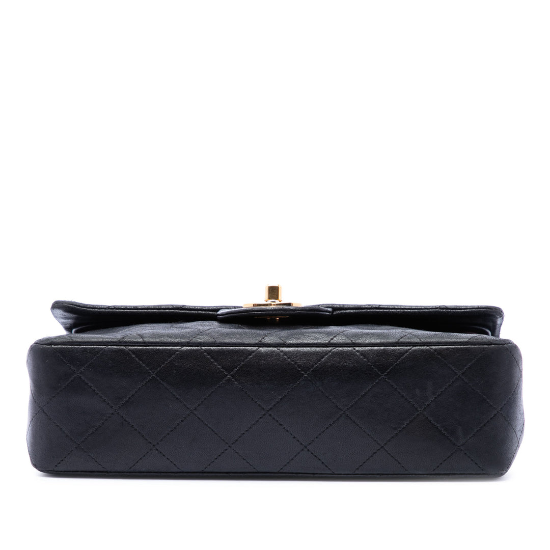 Chanel Small Classic Cuir d’agneau Double rabat