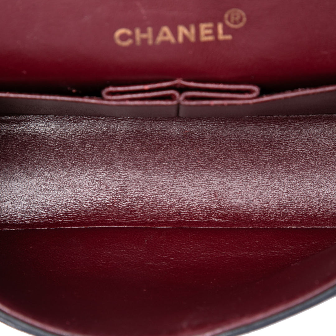 Chanel Small Classic Cuir d’agneau Double rabat