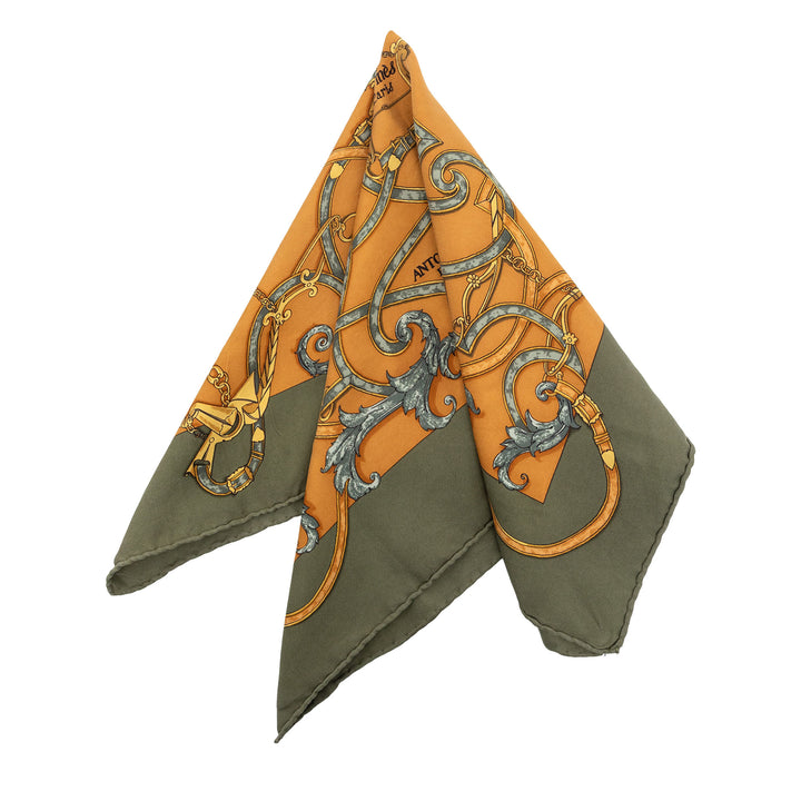 Hermès L Instruction Du Roy Soie Foulard 42