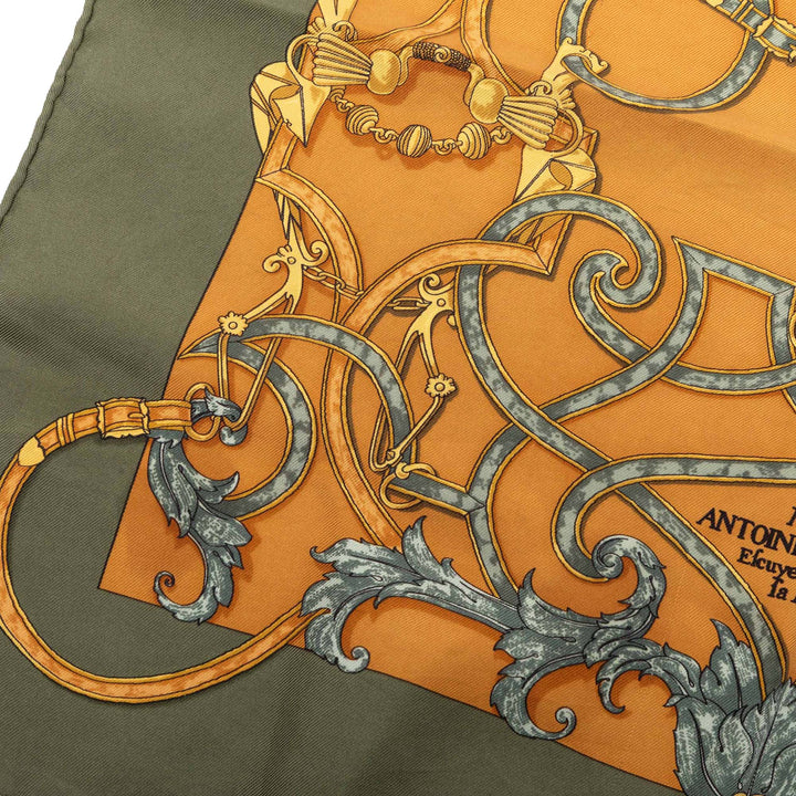 Hermès L Instruction Du Roy Soie Foulard 42