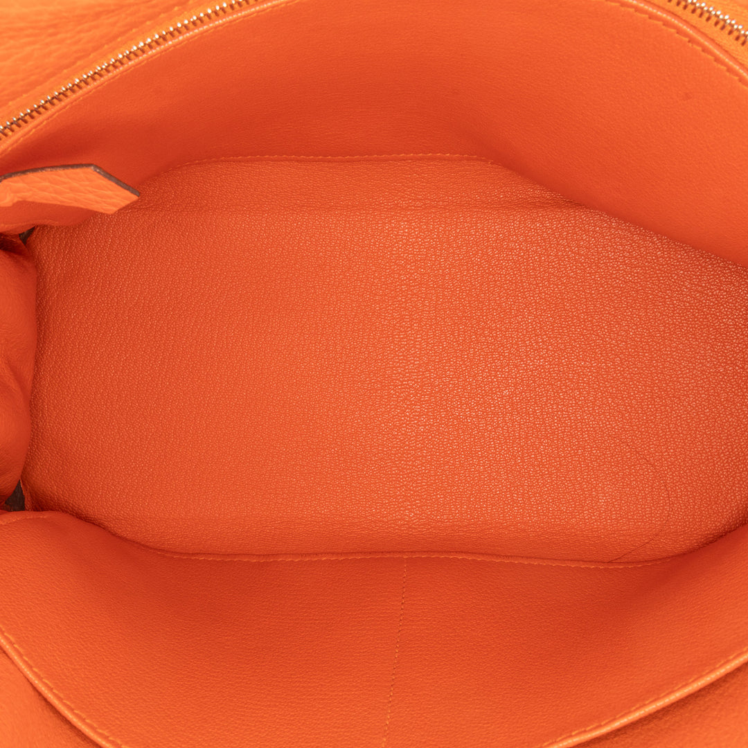 Hermès Togo Kelly II Retourne 28 Orange
