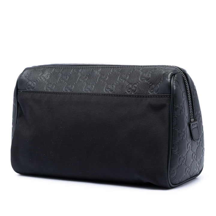 Gucci Guccissima à finitions Nylon Pochette