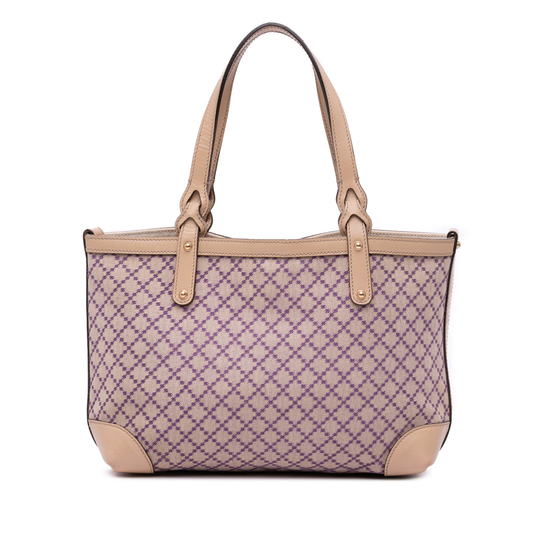 Diamante Canvas Craft Tote Brown - Gaby Paris