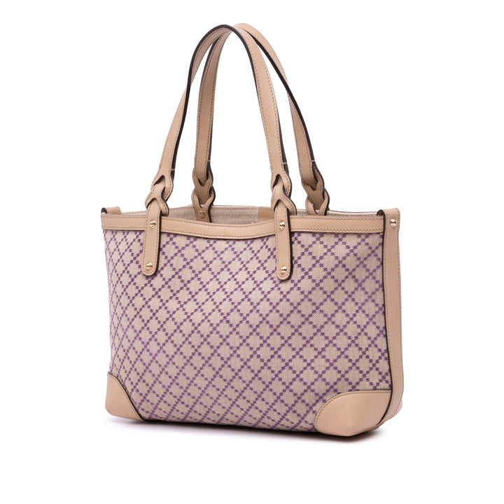 Diamante Canvas Craft Tote Brown - Gaby Paris