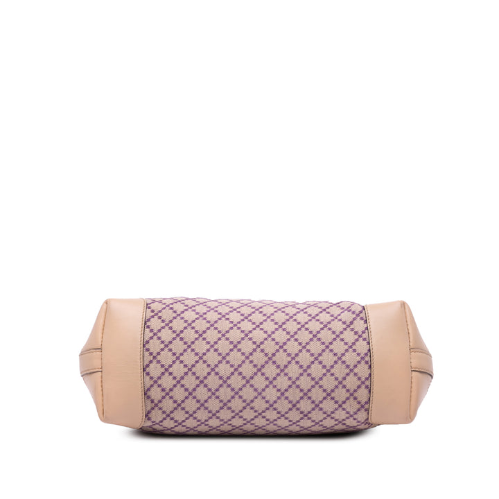 Diamante Canvas Craft Tote Brown - Gaby Paris
