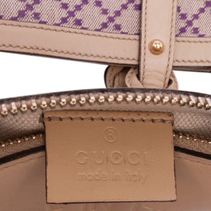 Diamante Canvas Craft Tote Brown - Gaby Paris