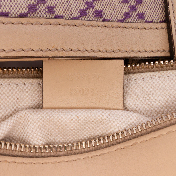 Diamante Canvas Craft Tote Brown - Gaby Paris