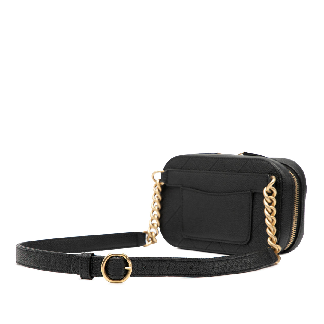 Chanel CC Surpiqué Caviar Chic Affinity Sac ceinture – GABY PARIS Authentique