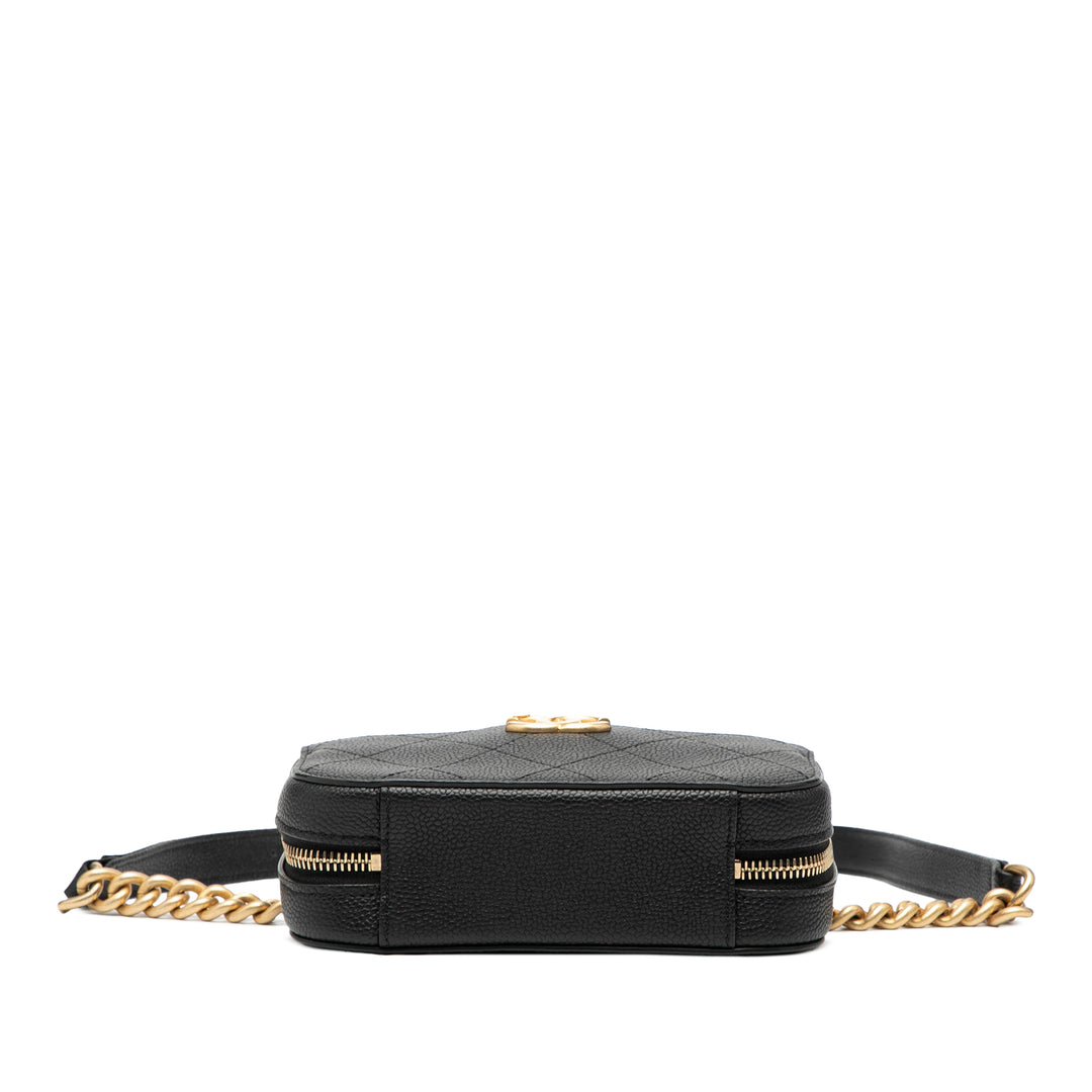 Chanel CC Surpiqué Caviar Chic Affinity Sac ceinture – GABY PARIS Authentique