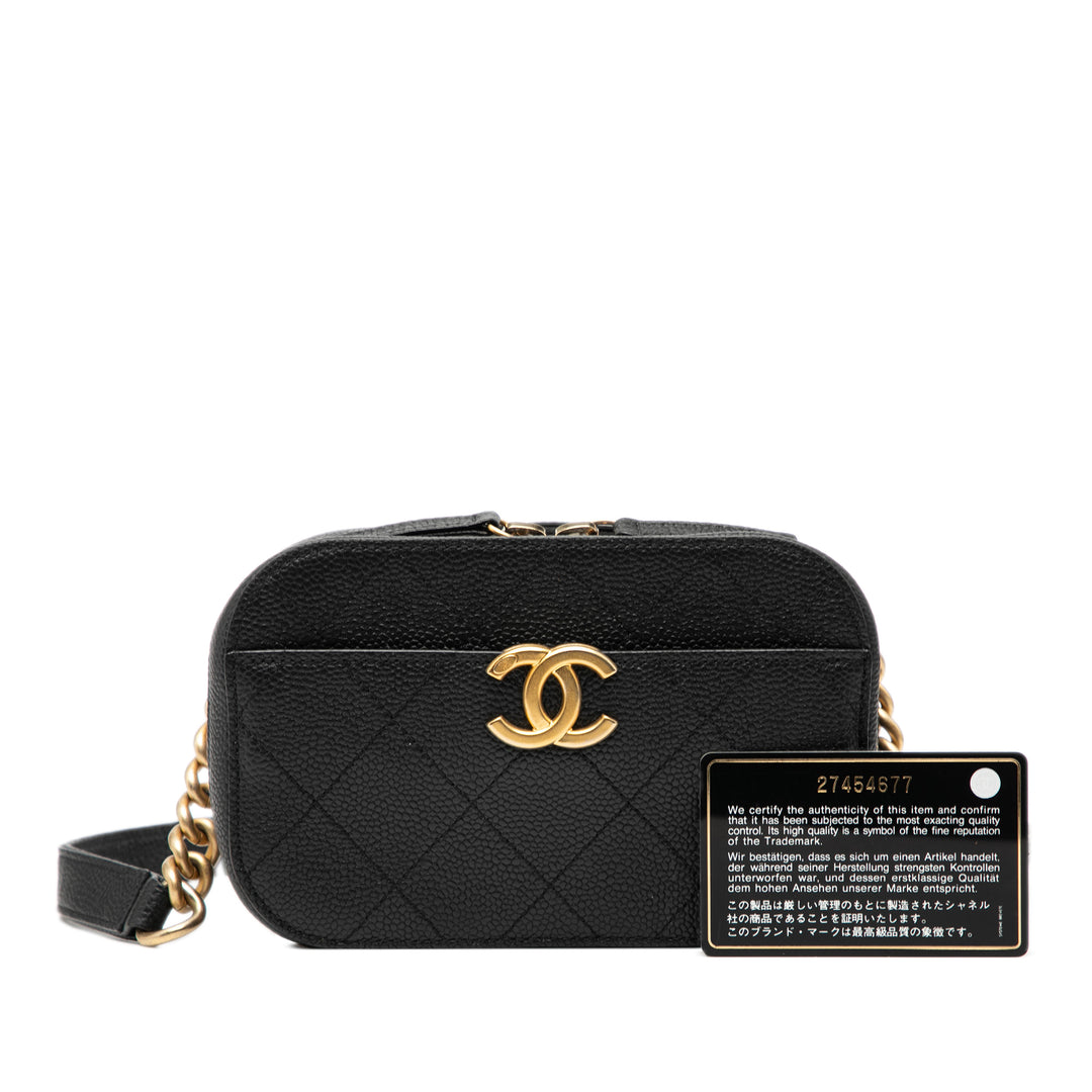 Chanel CC Surpiqué Caviar Chic Affinity Sac ceinture – GABY PARIS Authentique
