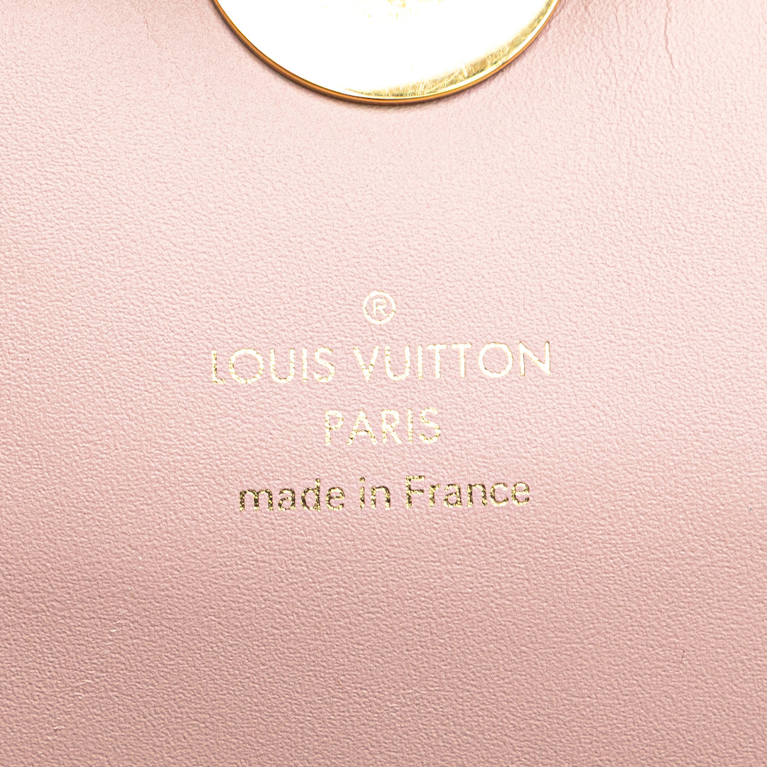 Flore Wallet on Chain Monogram Marron