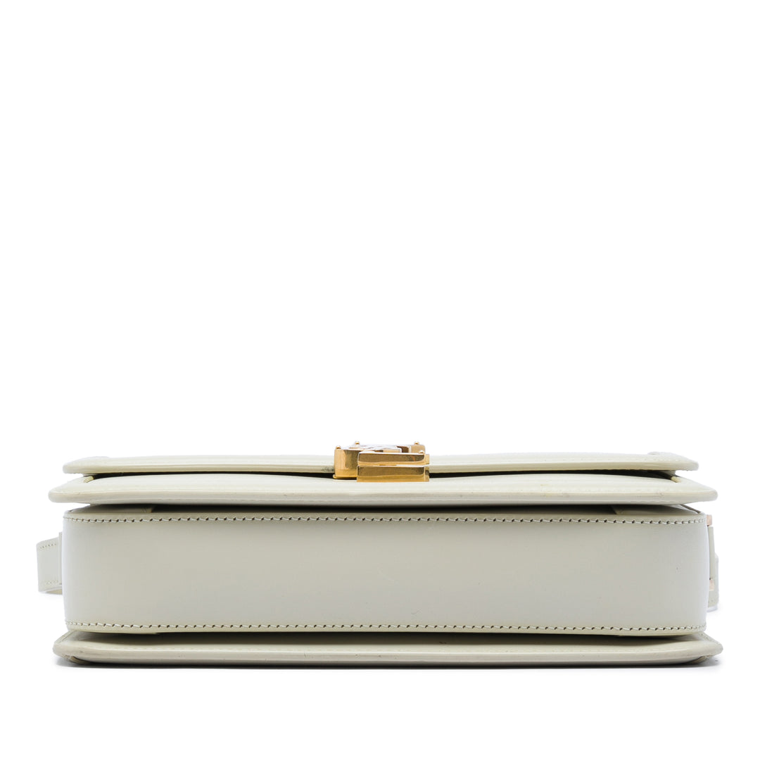 Saint Laurent Medium Smooth Cuir de veau Solferino Sac In Boîte