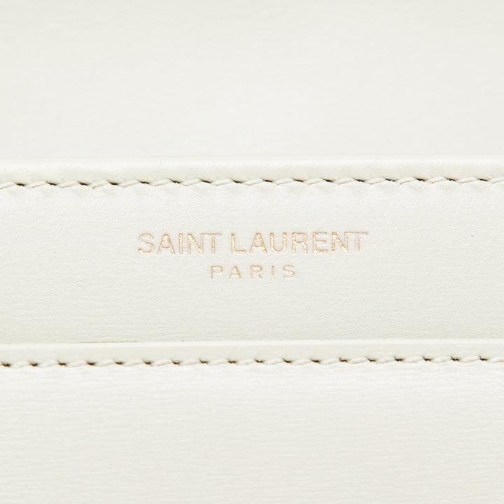 Saint Laurent Medium Smooth Cuir de veau Solferino Sac In Boîte