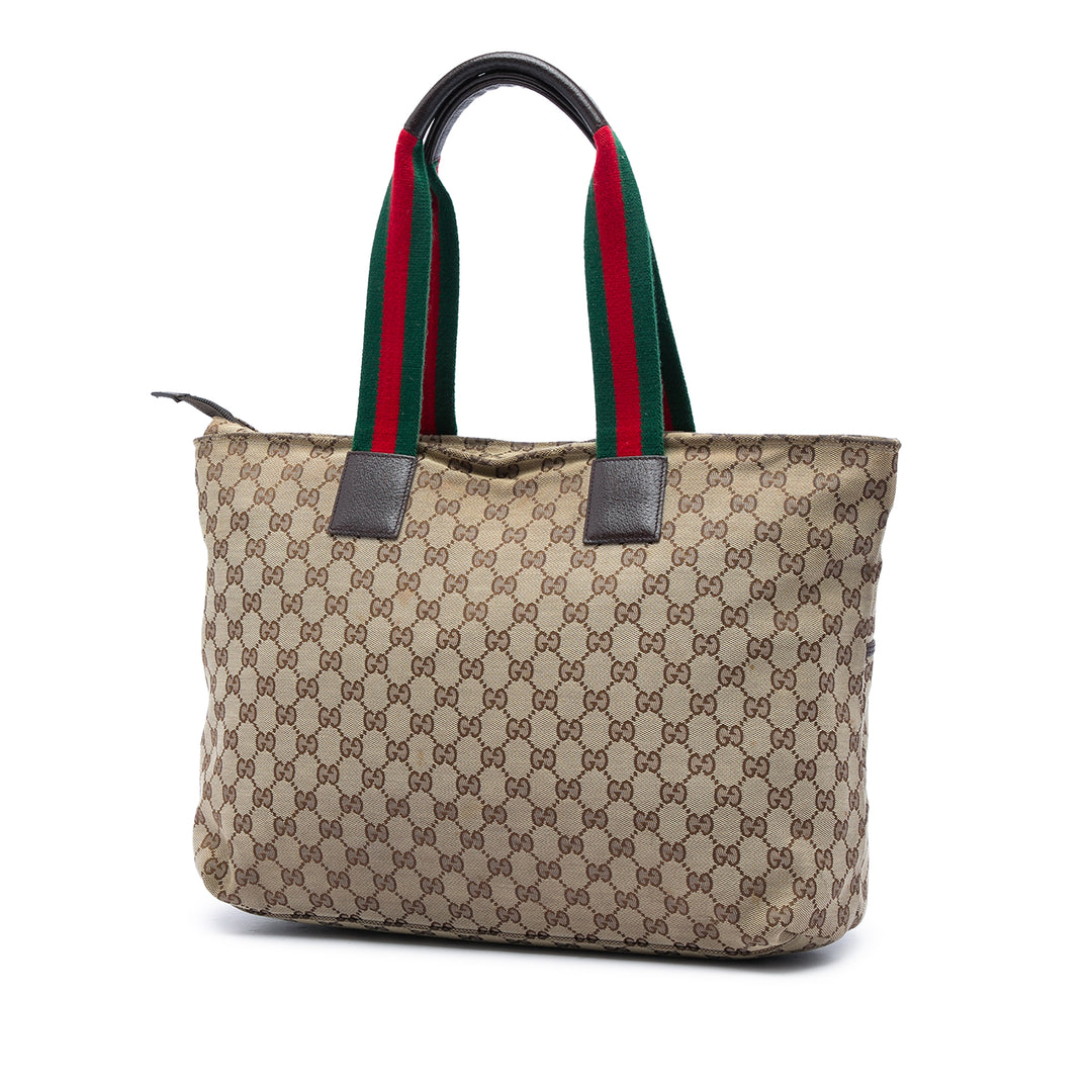 GG Web Cabas Beige