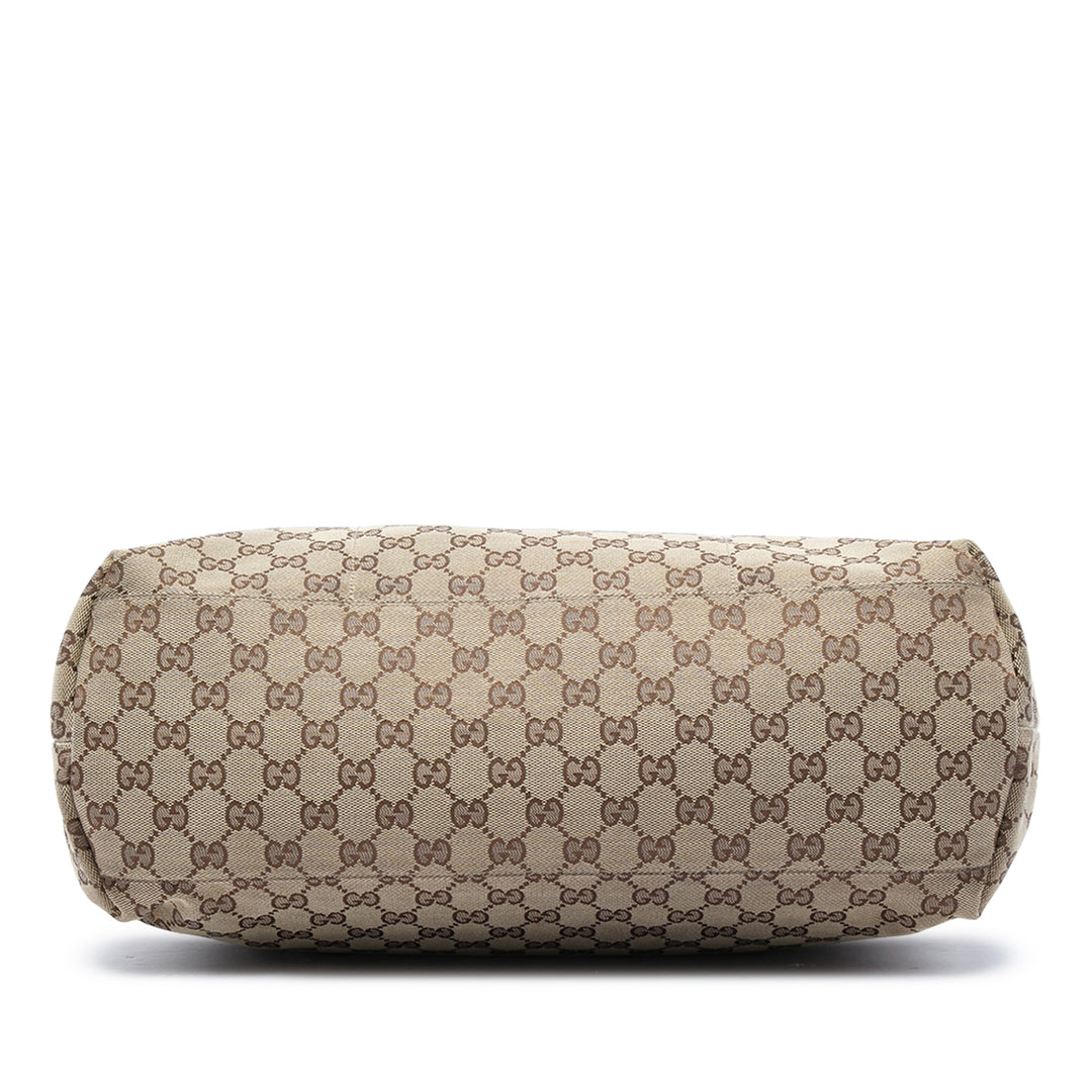 GG Web Cabas Beige